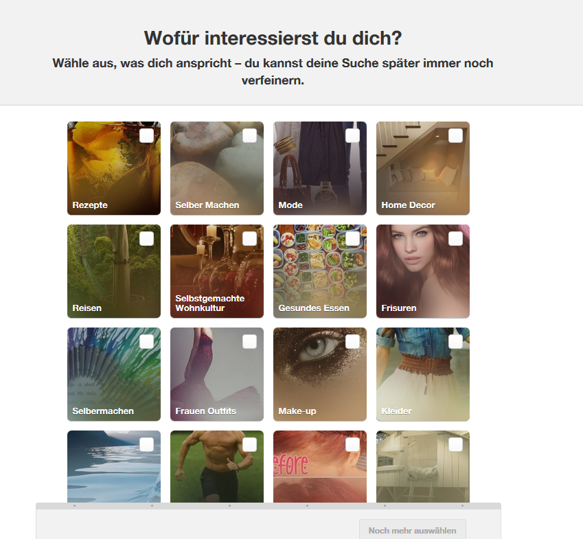 Registrieren bei Pinterest 6