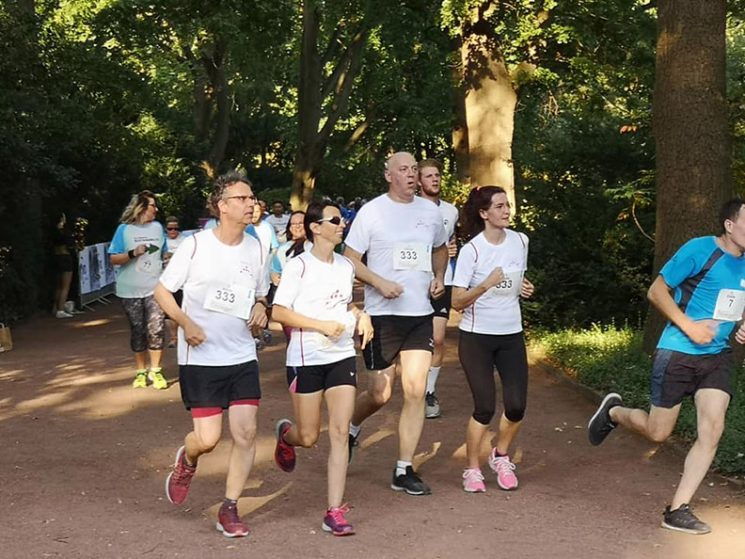 ABAKUS Lauf-Team 2019 - Dirk Lankenau, Joanna Gropp, Alan Webb, Anna Pianka