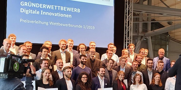 Preisträger Gründerwettbewerb „Digitale Innovationen“ Wettbewerbsrunde 01/2019 