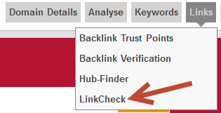 SEO Diver: Linkcheck Grafik 1